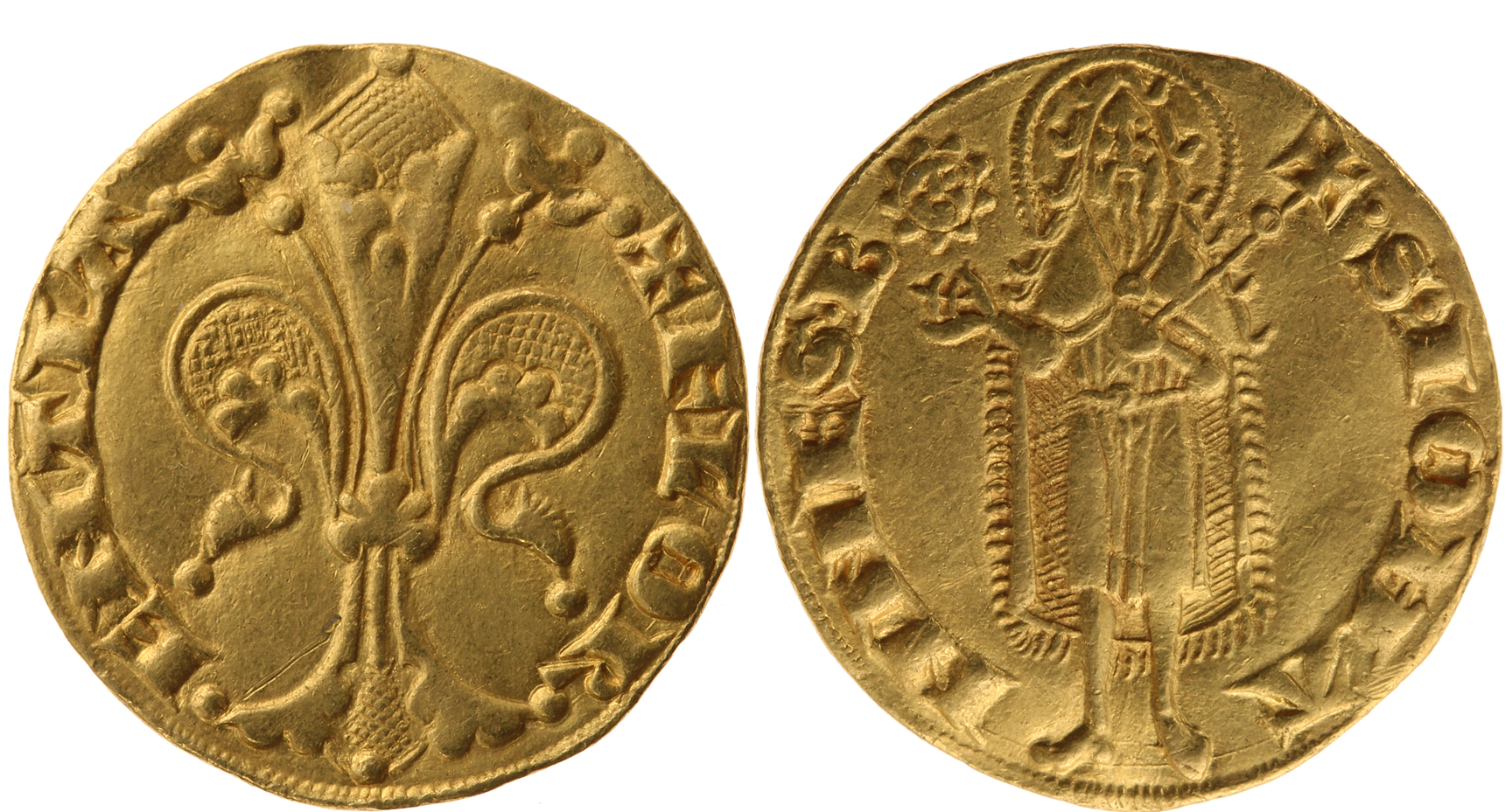 Der Goldgulden von Florenz - Fiorino d'oro aus dem Jahre 1318/1319 ©Bundesbank