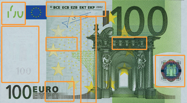 100 euro banknote - front side