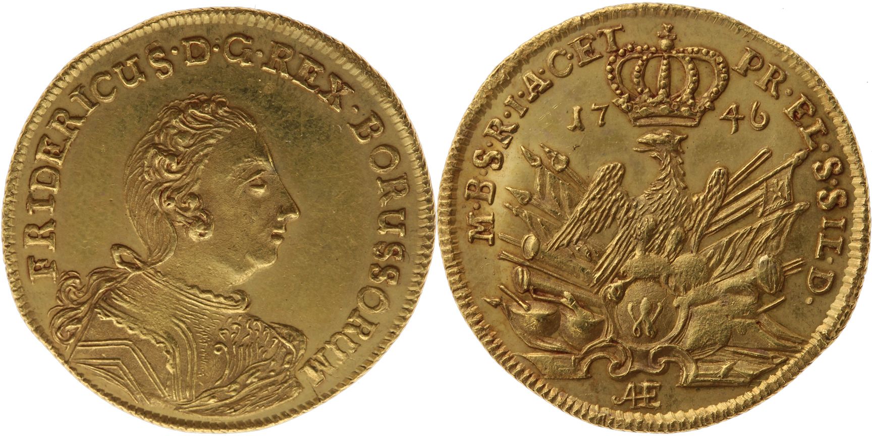 Frederick II of Prussia’s Friedrich d’or ©Bundesbank