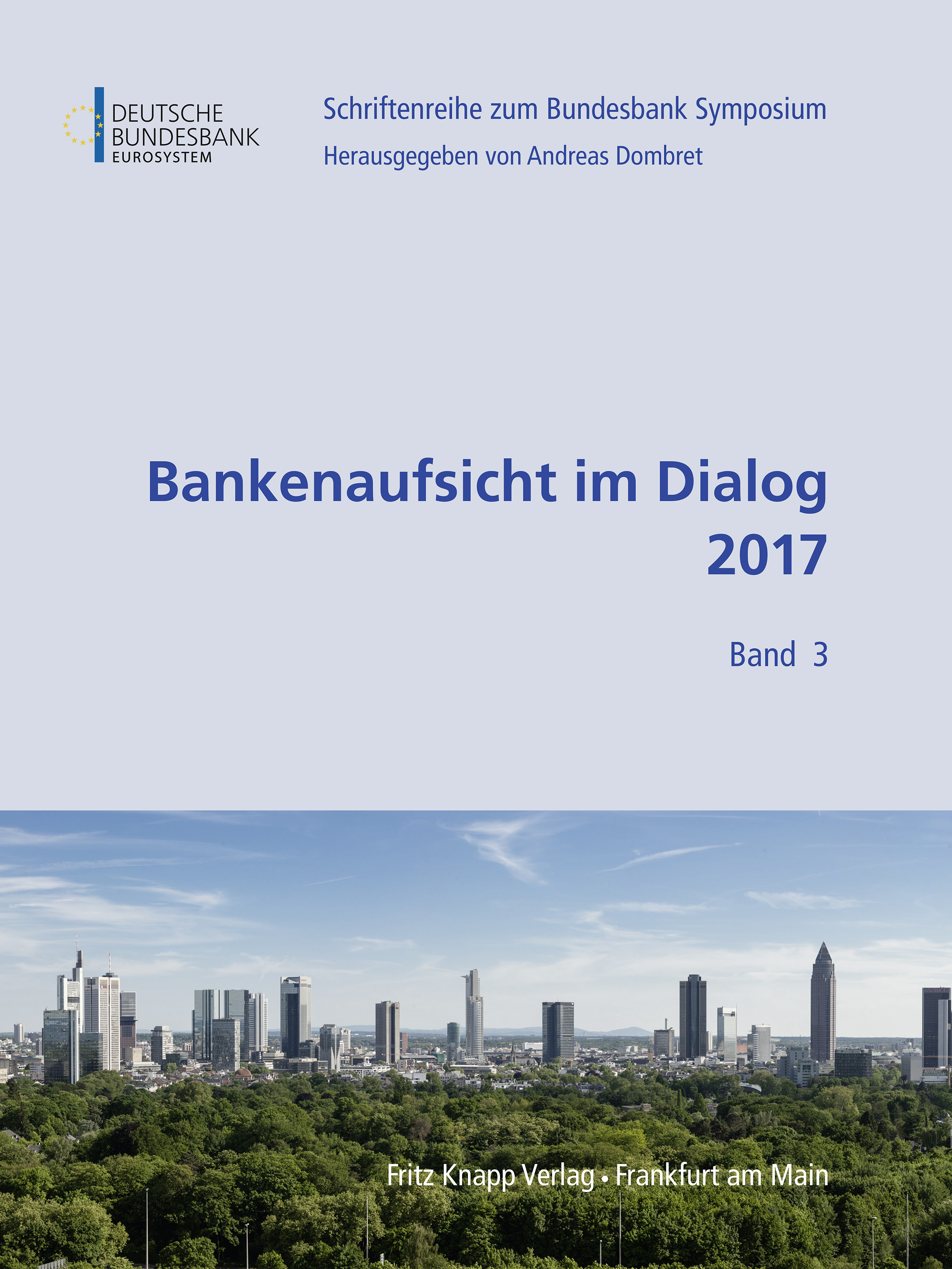 Cover des Buches Bankenaufsicht im Dialog 2017
