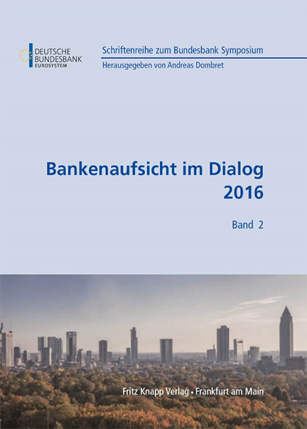 Cover des Buches Bankenaufsicht im Dialog 2016