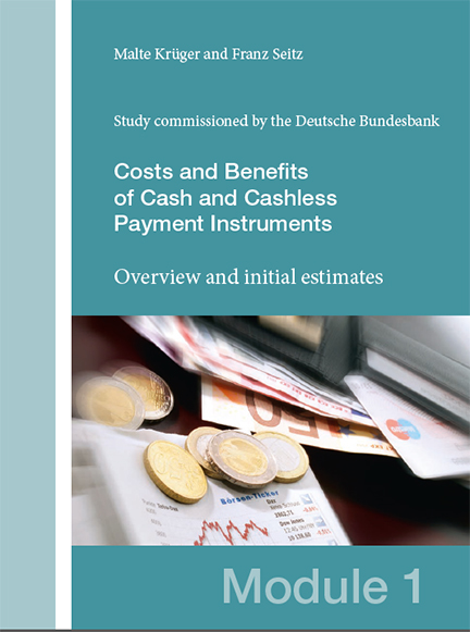 Cover: Costs and Benefits of cash and cashless payment instruments