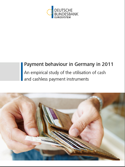 Cover: Payment behaviour in Germany in 2011