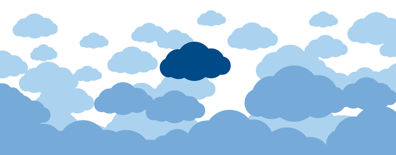 Startbild "Wir wollen in die Cloud"